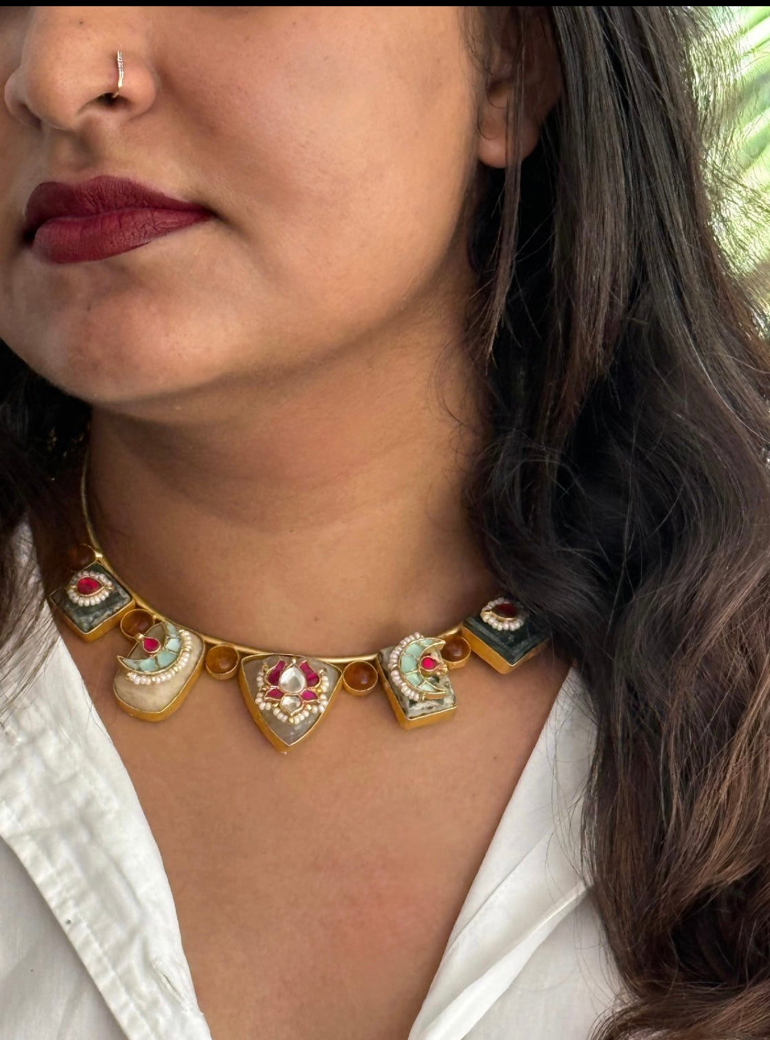 Nila kamal chokerset