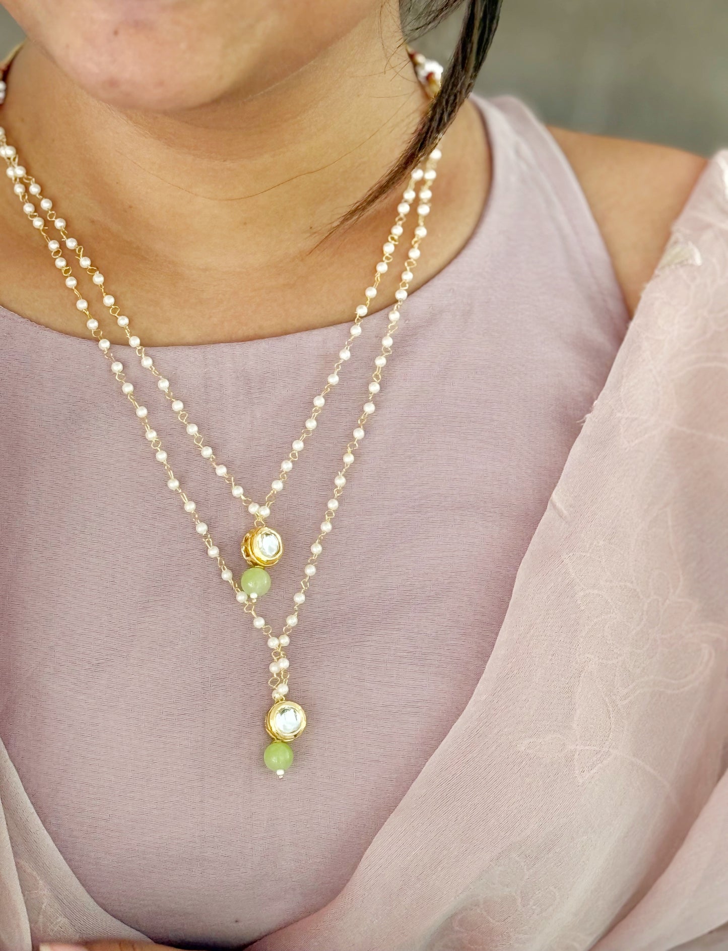 Bead drop pearls