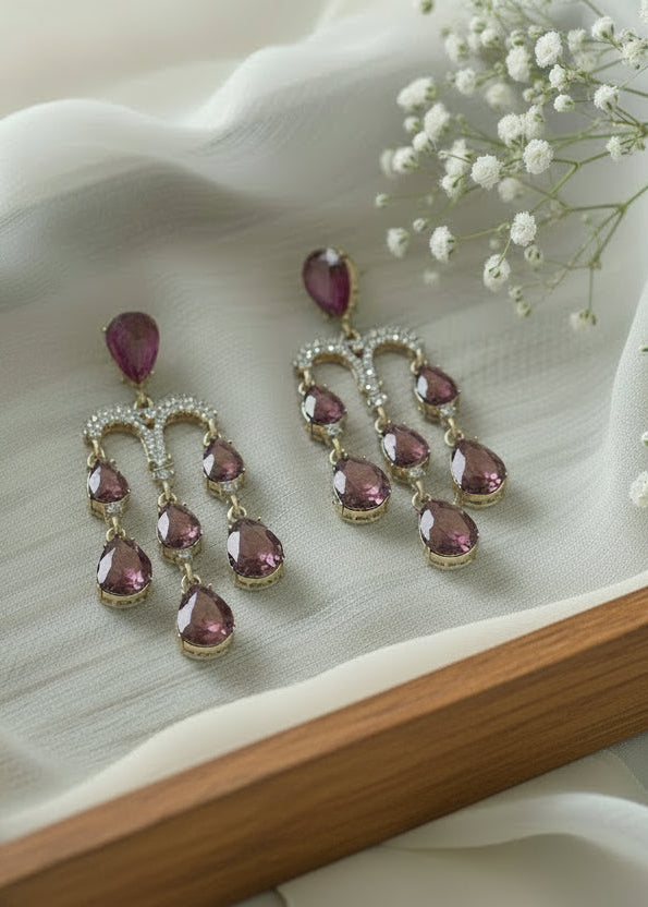 Pink danglers