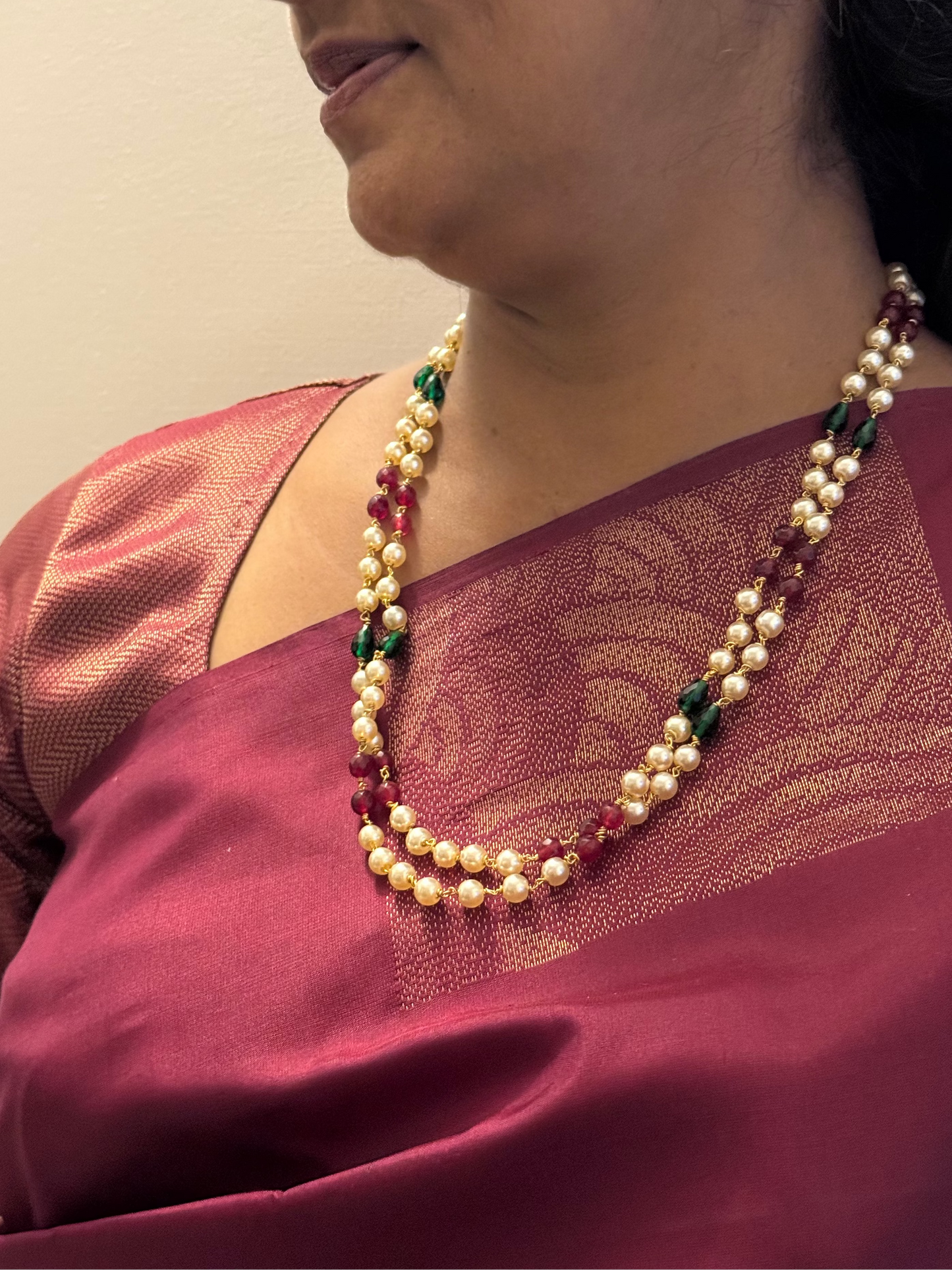 Meher pearl set